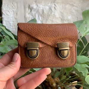 Accordion Leather Wallet/Card Holder